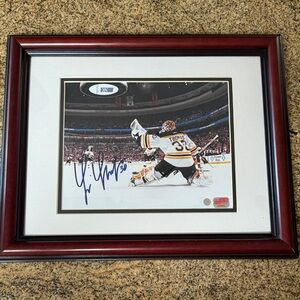 Tim Thomas Boston Bruins Framed Hockey Player Autographed Photo